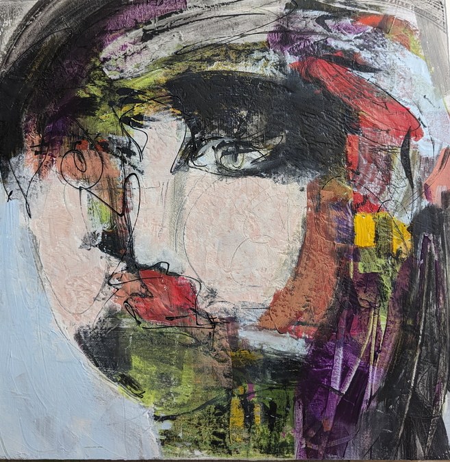 Pensive Mood 24x24 (sold)