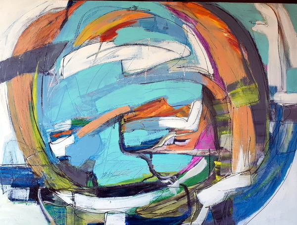 Circle of Life 2 36x36 (sold)