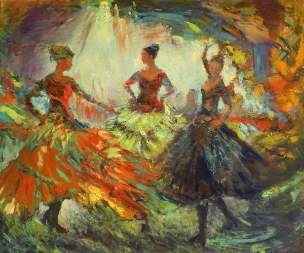 Dancing Me Through the Night 40x48
