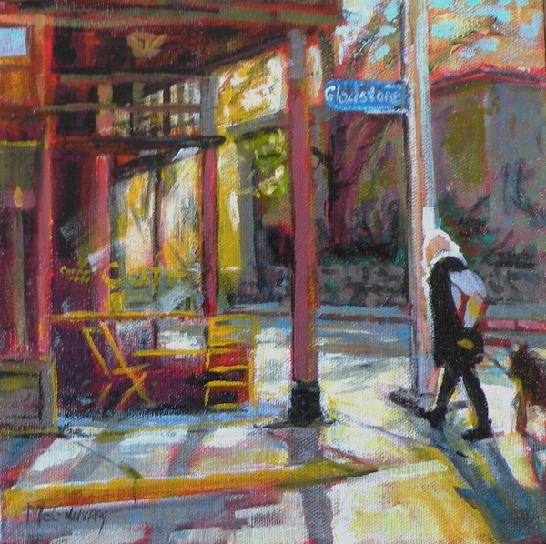 Going For Coffee 8x8 (sold)