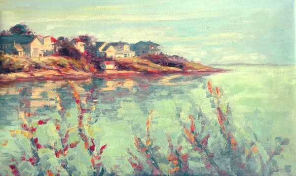 Gonzales Bay Late summer 18x30