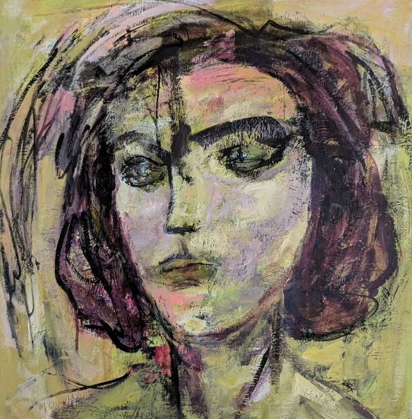 The Green Woman 24x24